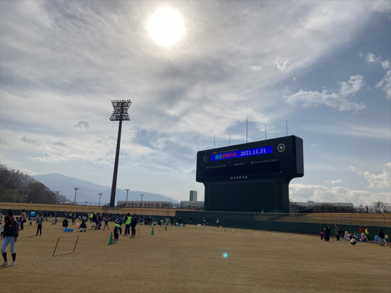 ちびっ子ベースボールフェスティバルの様子