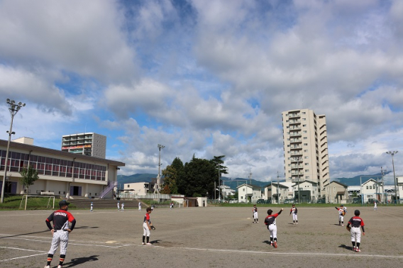 練習試合（vs吉田スポーツ少年団）