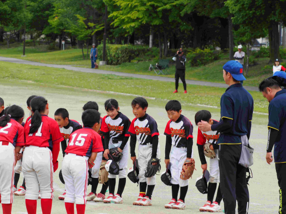 練習試合 VS 北原町少年野球クラブさん